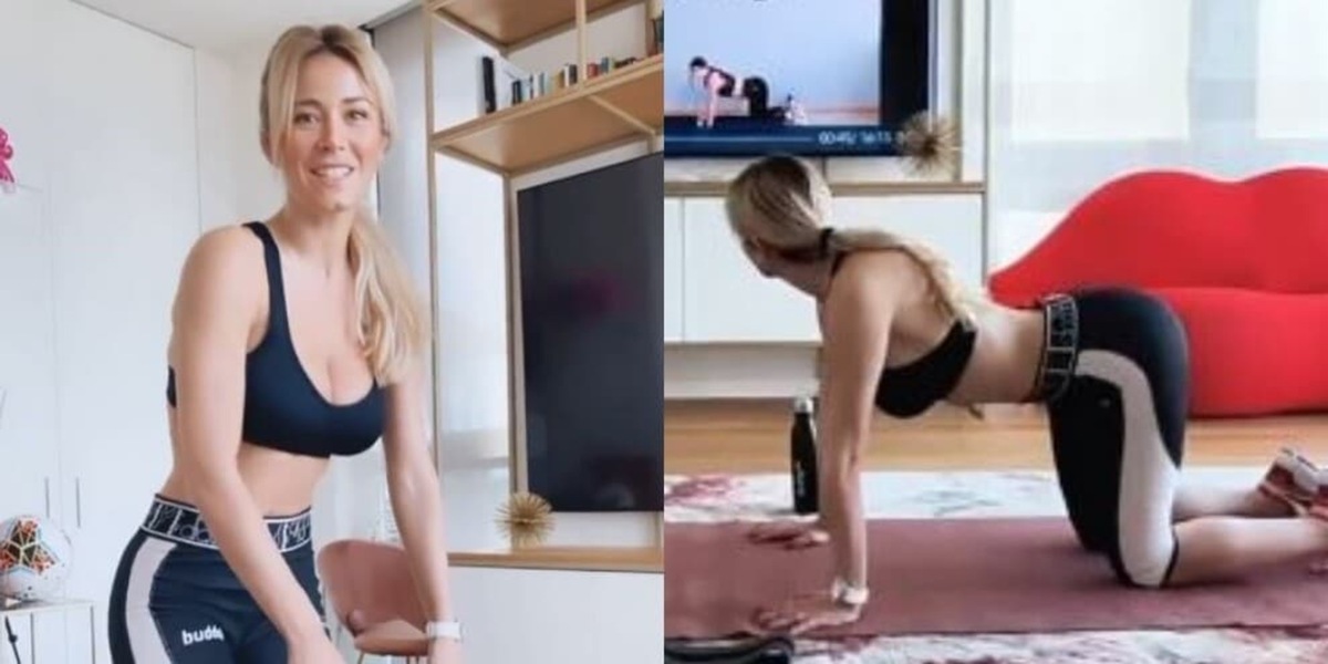 Diletta Leotta, posizioni yoga in vista dell'estate