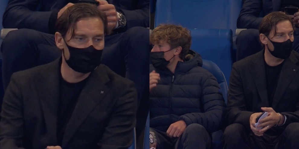 Coppa Italia, anche Totti in tribuna tra i tifosi!