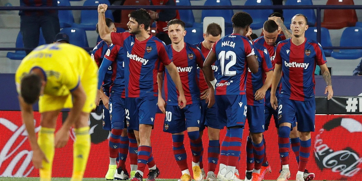 Liga, Levante e Cadice chiudono con un pari show