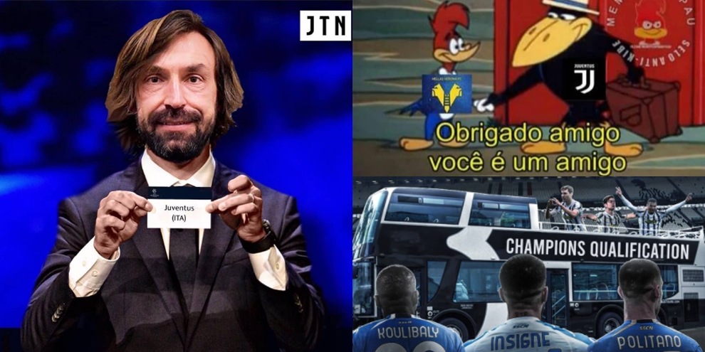 La Juve supera il Napoli e va in Champions: i social si scatenano