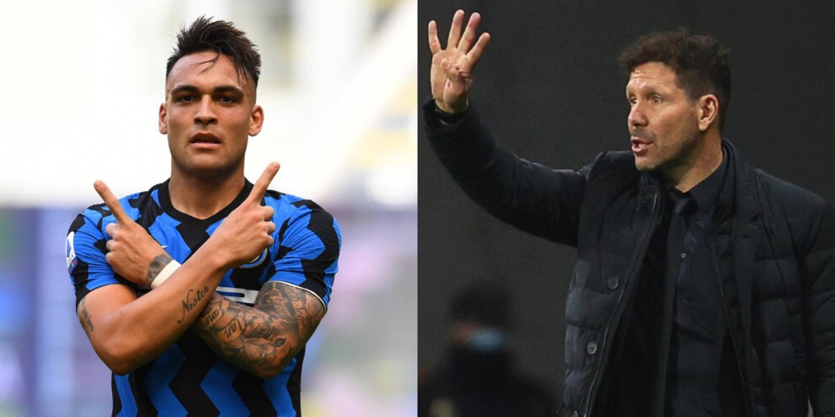"Atletico Madrid, Simeone rinnova e punta Lautaro Martinez"