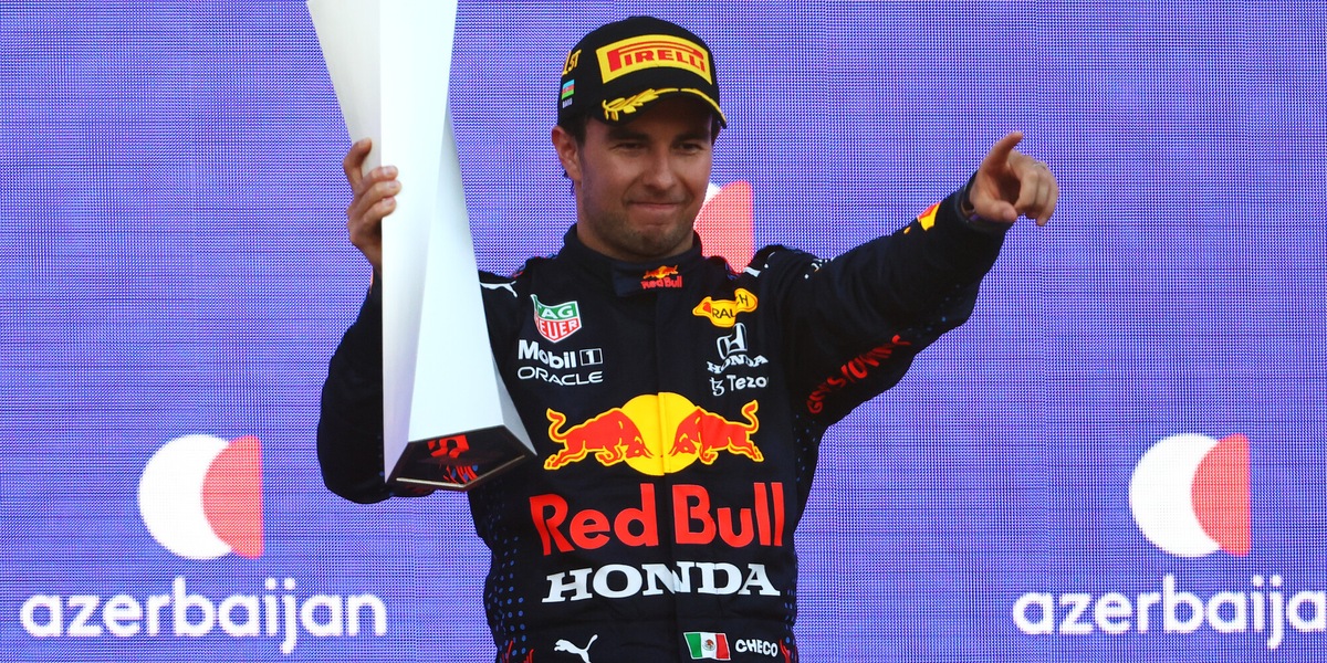 F1 Gp Baku, Perez: "Mi spiace per Verstappen, meritava di vincere"