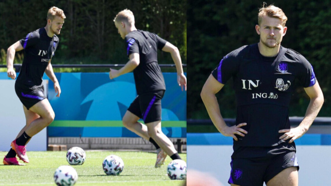 Olanda, De Ligt verso il recupero: lavoro individuale