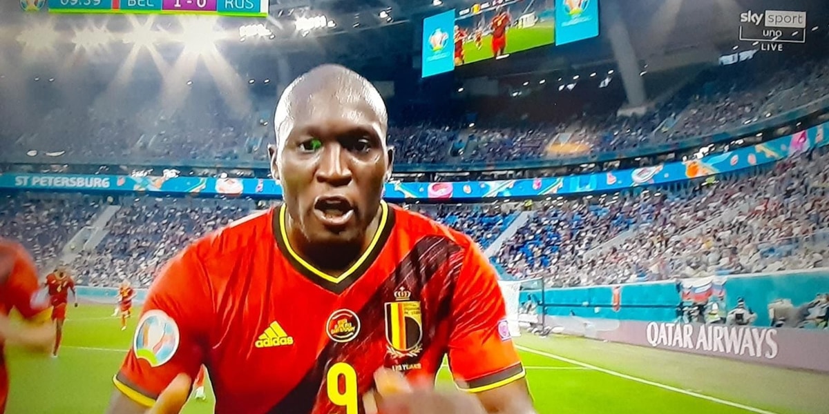 Lukaku, la dedica dopo il gol con il Belgio è per Eriksen!
