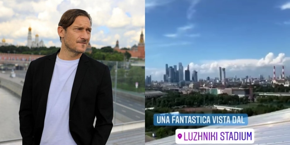 Totti è in Russia, svelato il motivo del viaggio