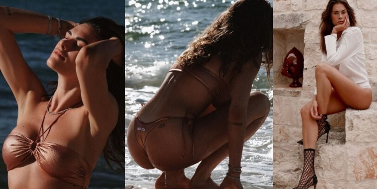 Francesca Sofia Novello, senza Valentino Rossi si gode il mare e i tramonti mozzafiato