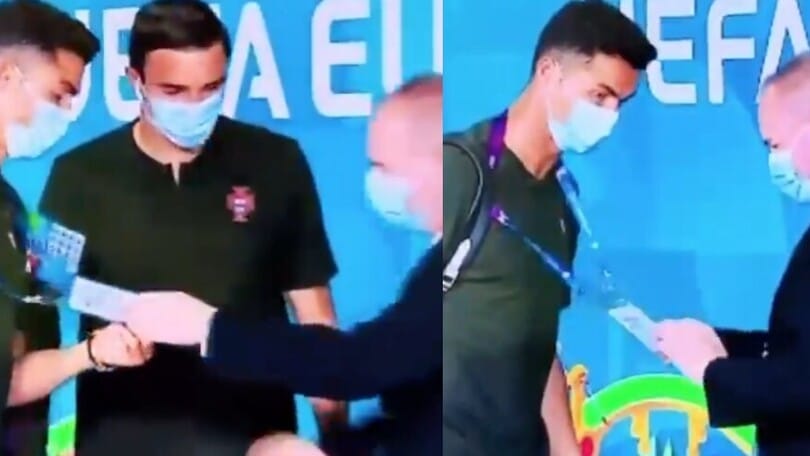 Europei, clamoroso Ronaldo: fermato dalla sicurezza!