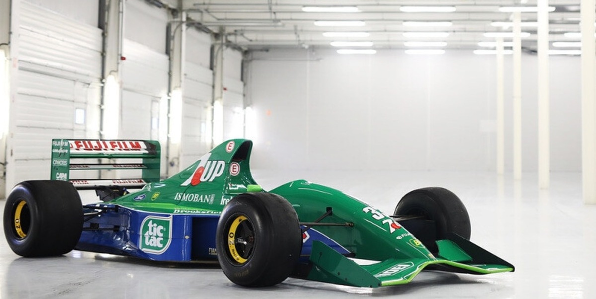 Schumacher, la Jordan 191 dell'esordio a Spa è in vendita all'asta