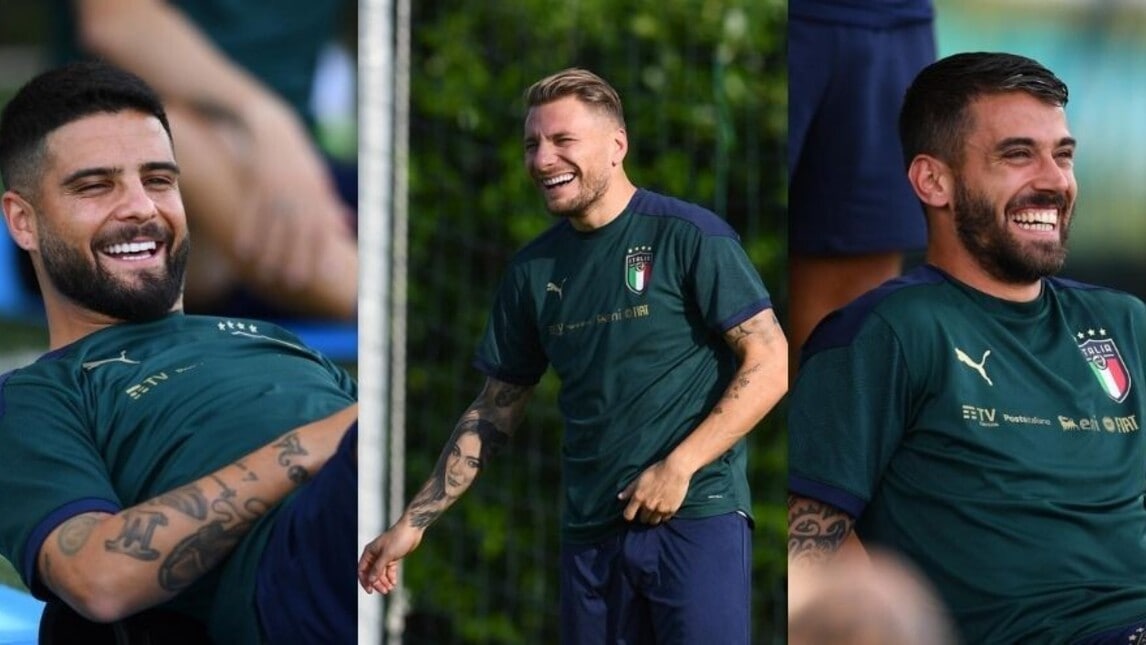 Europei, Italia verso il Galles: tanti sorrisi a Coverciano