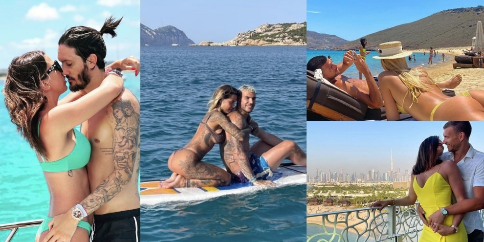 Dalle Maldive alla Grecia, le vacanze di lusso dei calciatori
