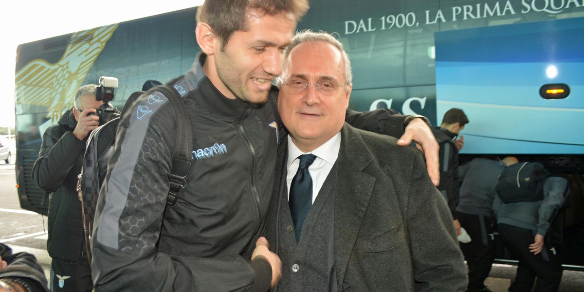 Lazio, Lotito saluta Lulic: "Dimostrato amore profondo"