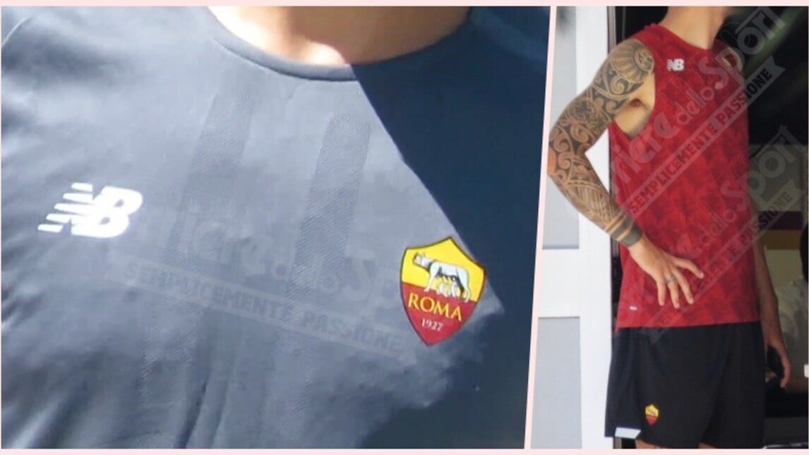 Roma, ecco le prime immagini del kit allenamento della New Balance