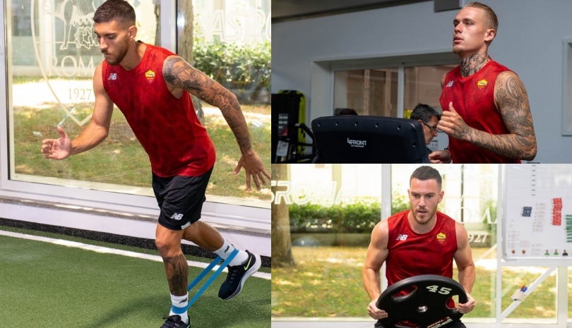 Roma, primo giorno di test fisici: Pellegrini, Veretout e Karsdorp già carichi