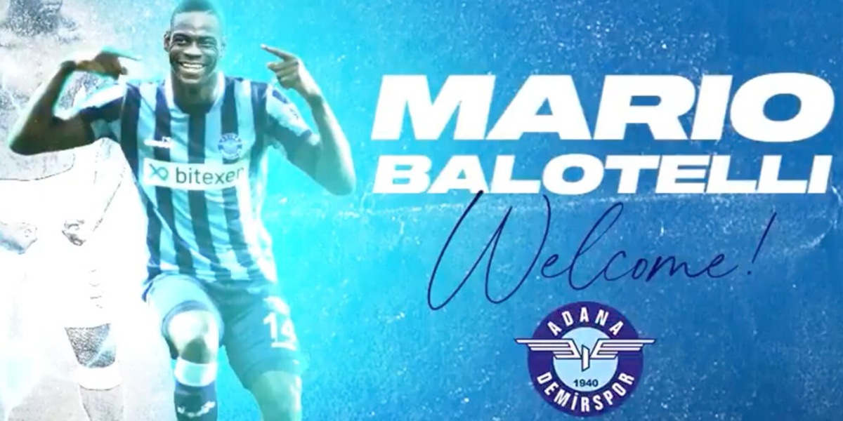 Ufficiale, Mario Balotelli è un giocatore dell'Adana Demirspor