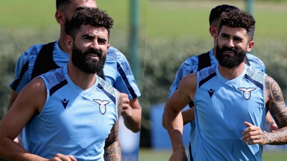 Lazio, sorriso Hysaj: prime foto in maglia biancoceleste