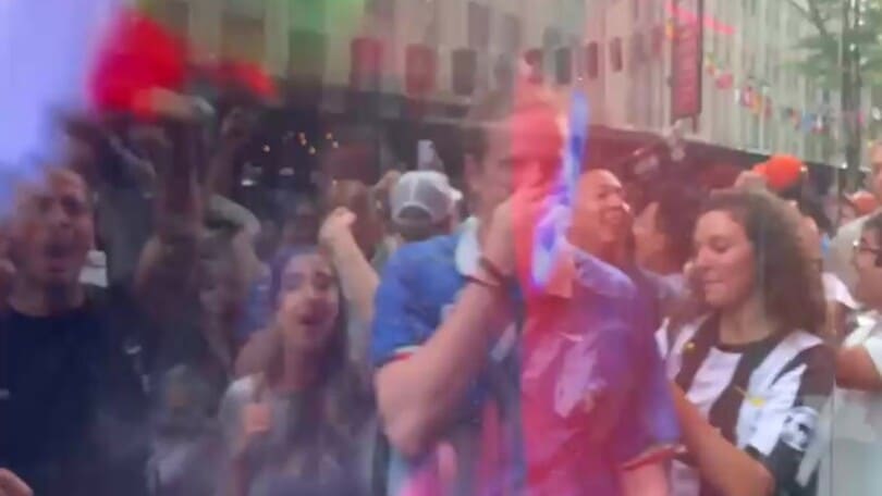 Italia campione d'Europa, la festa a New York