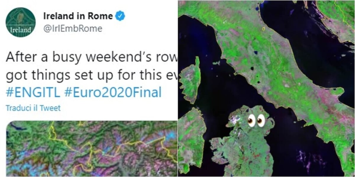 Italia, il divertente post dell'ambasciata irlandese per la vittoria agli Europei