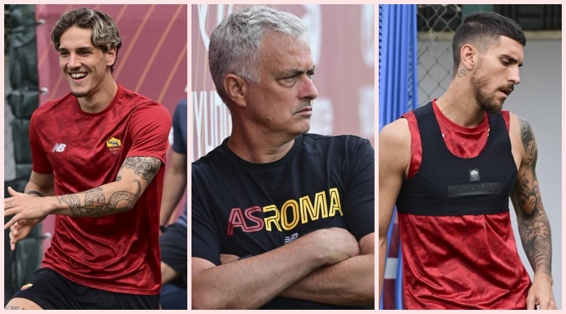 Roma verso l'amichevole: Zaniolo ride, Mourinho controlla