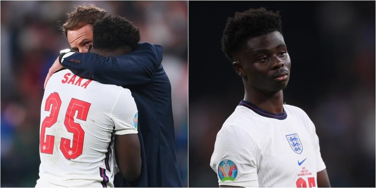 Saka rompe il silenzio con una lettera: "Non c'è posto per il razzismo nel calcio"