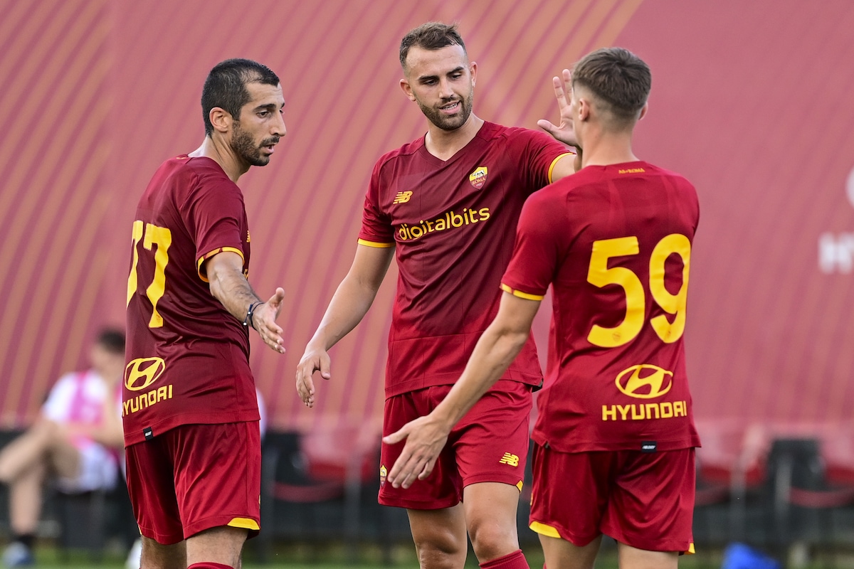 Roma-Montecatini 10-0: Zaniolo in gol nella prima amichevole di Mourinho