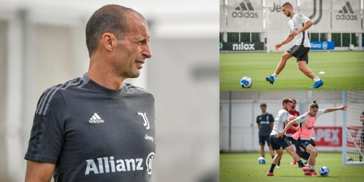Juve, Allegri studia alla Continassa la prima formazione dell’anno