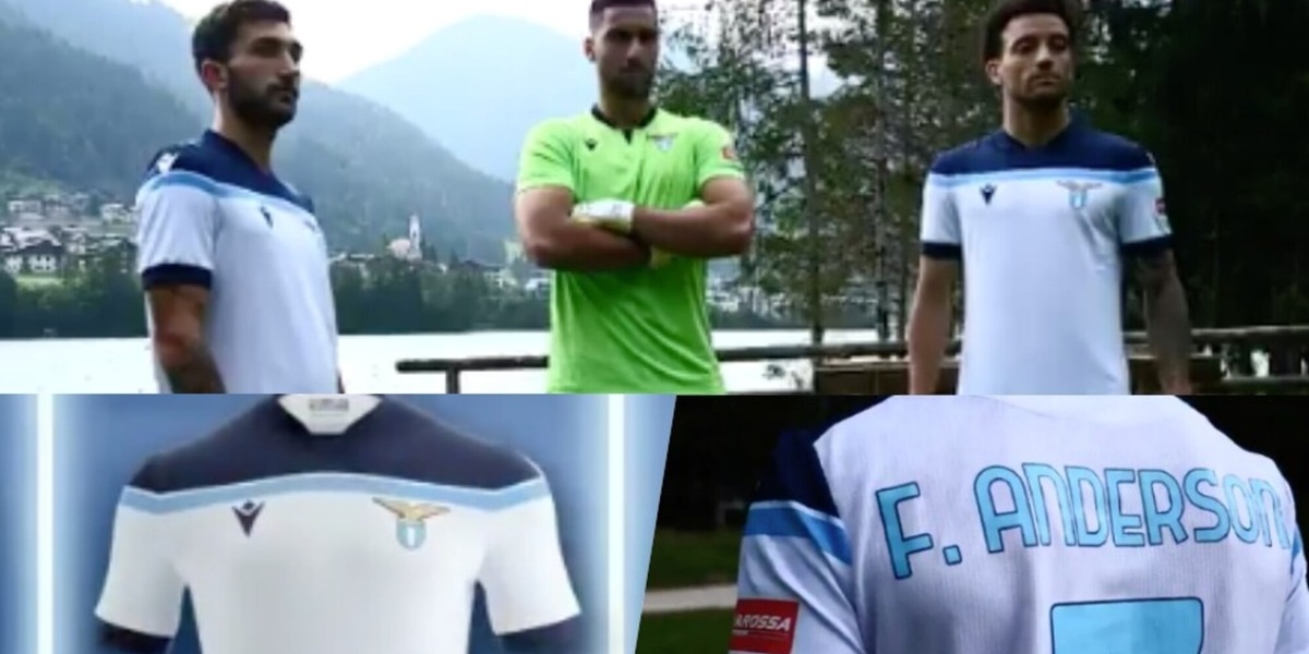 Lazio, ecco la seconda maglia: “Domina il bianco”