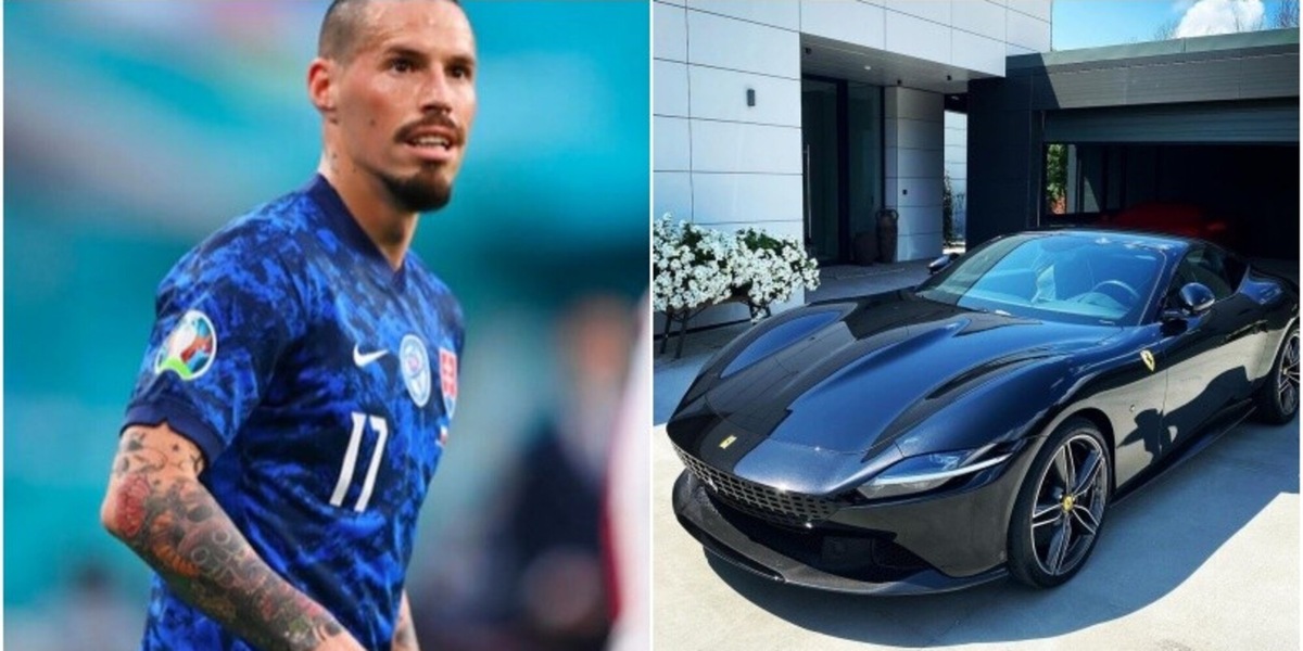 Hamsik per il compleanno si regala una Ferrari Roma speciale da oltre 200mila euro