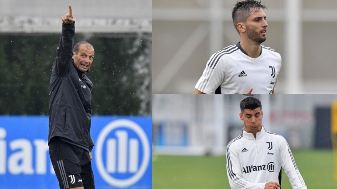 Juve, Allegri ritrova Morata e Bentancur