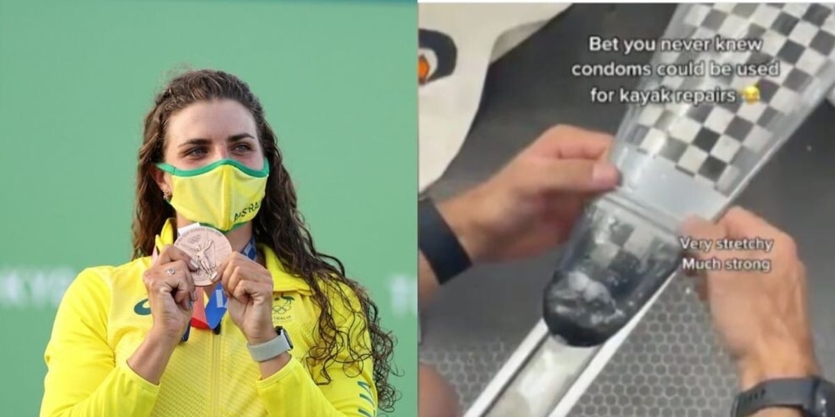 Tokyo2020, ripara la canoa con un preservativo e vince l'oro