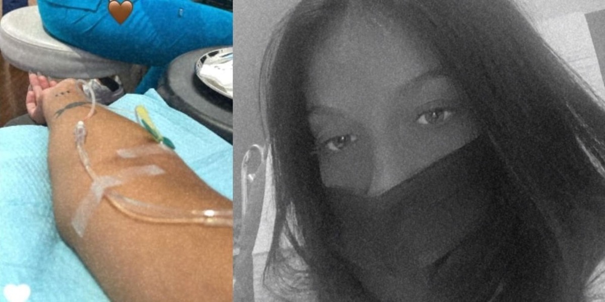 Paura per Oriana Sabatini: le foto con la flebo e la spiegazione ai fan