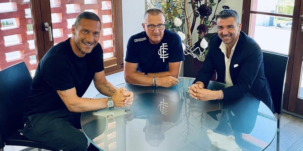 Totti, ritorno al passato: incontro a Empoli con Andreazzoli