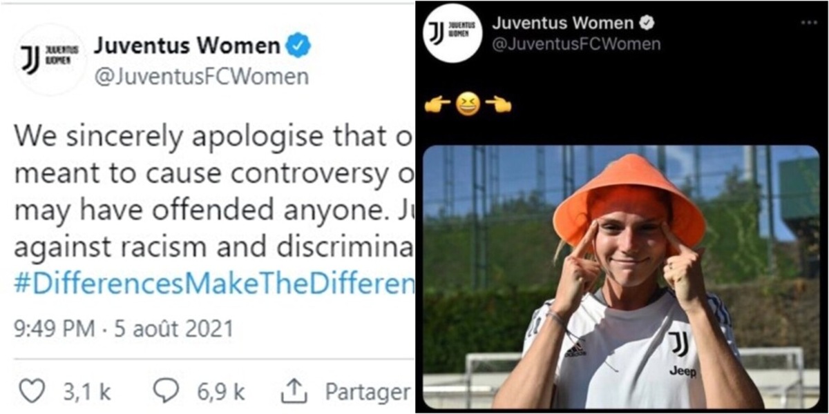 Juventus femminile, bufera social per un post razzista: il club si scusa