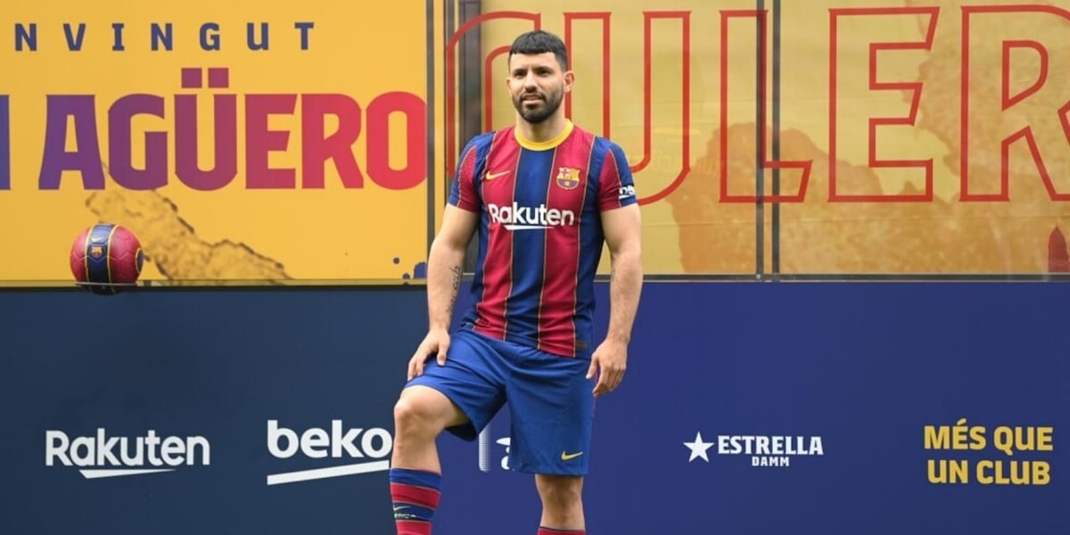 "Aguero furioso dopo l'addio di Messi: vuole lasciare il Barcellona"