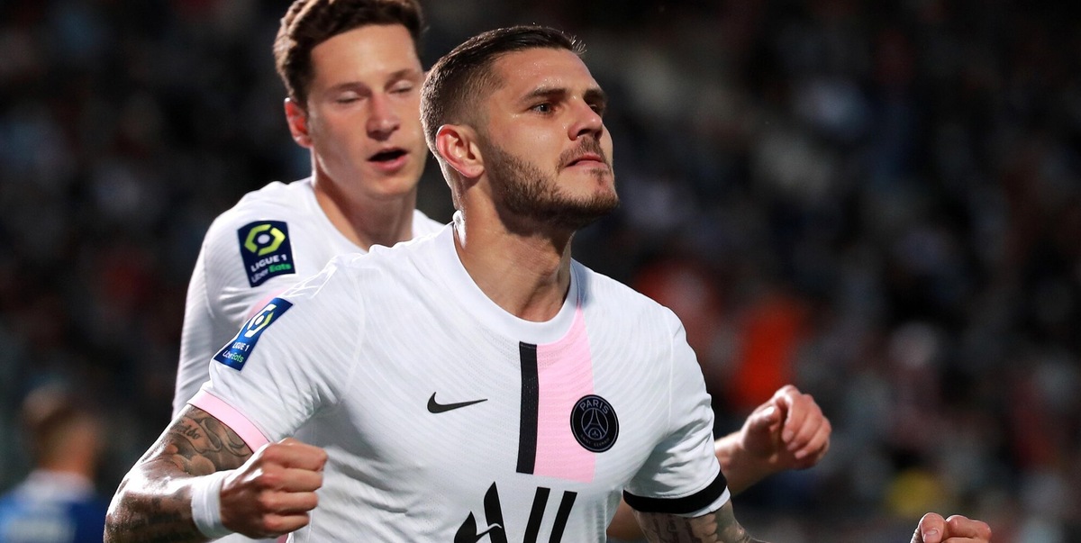 Ligue 1, Hakimi e Icardi trascinano il Psg. Frena il Lione