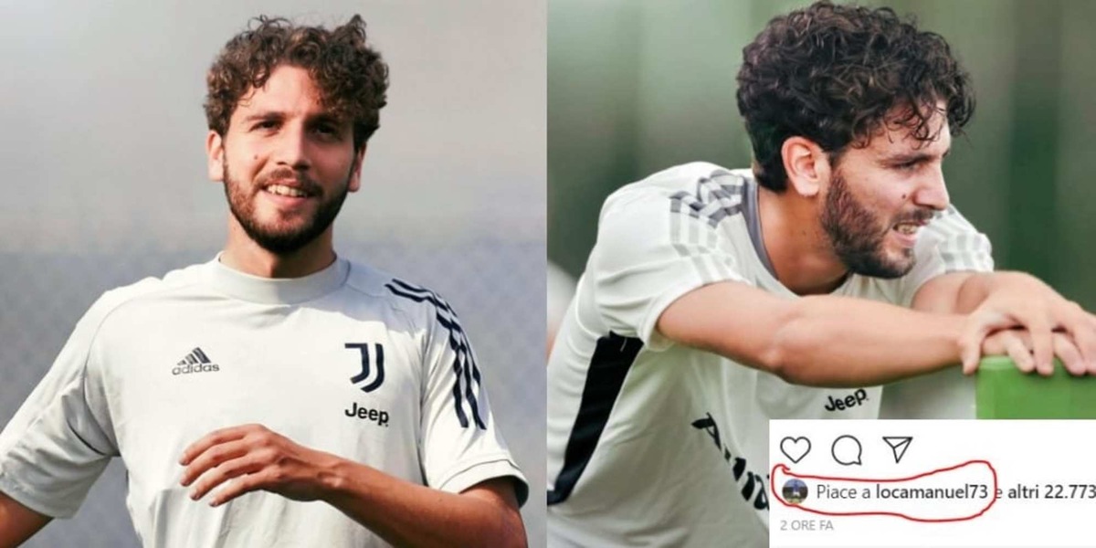 Locatelli, like alle foto con la maglia della Juve