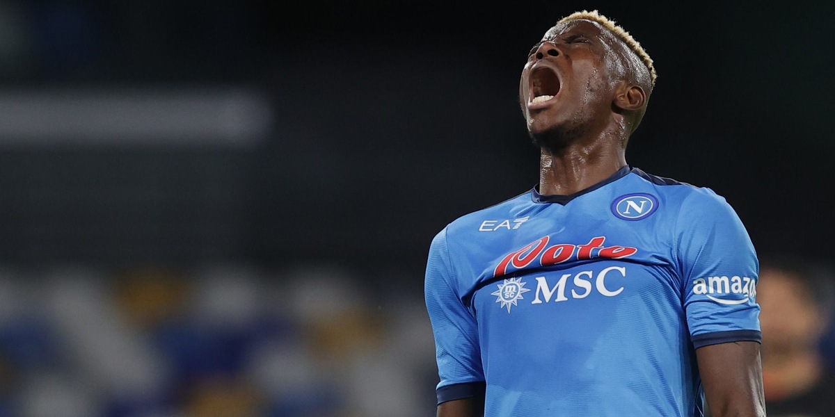 Napoli, Osimhen salta la Juve: due giornate di squalifica