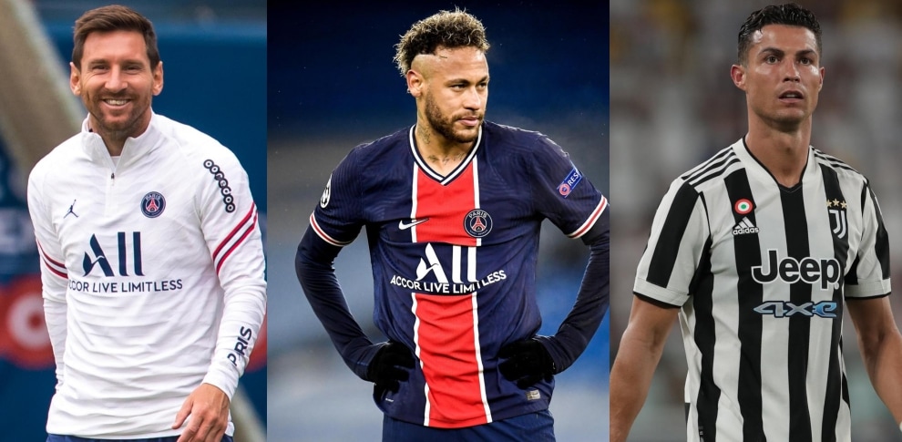 Psg, la probabile (mostruosa) formazione con Messi e Ronaldo