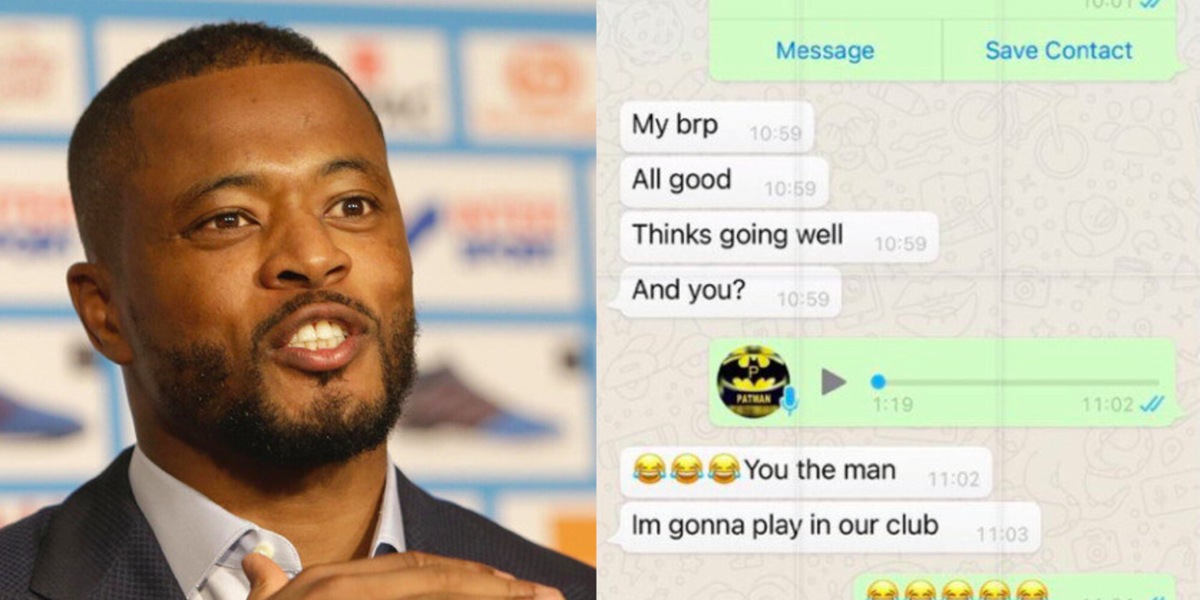 Evra svela la chat con Ronaldo: sapeva già tutto