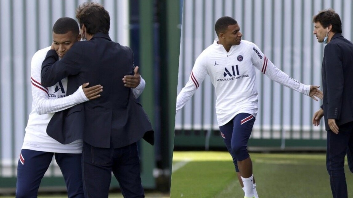 Mbappé saluta il Psg? L'abbraccio con Leonardo sa di addio