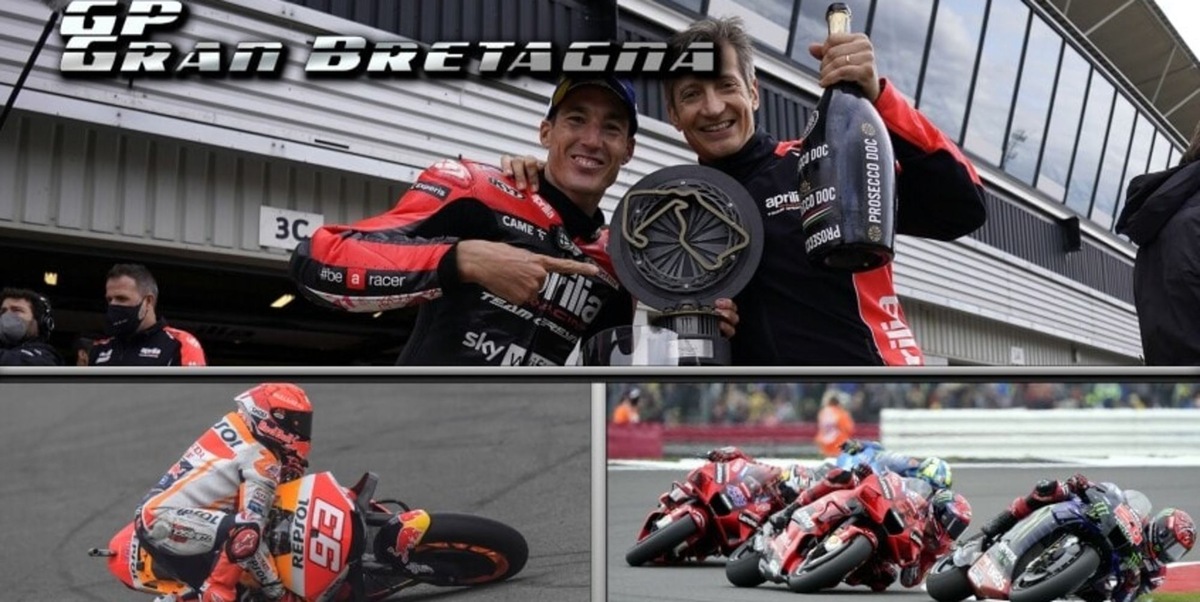 Aprilia da applausi, nel trionfo di Quartararo a Silverstone