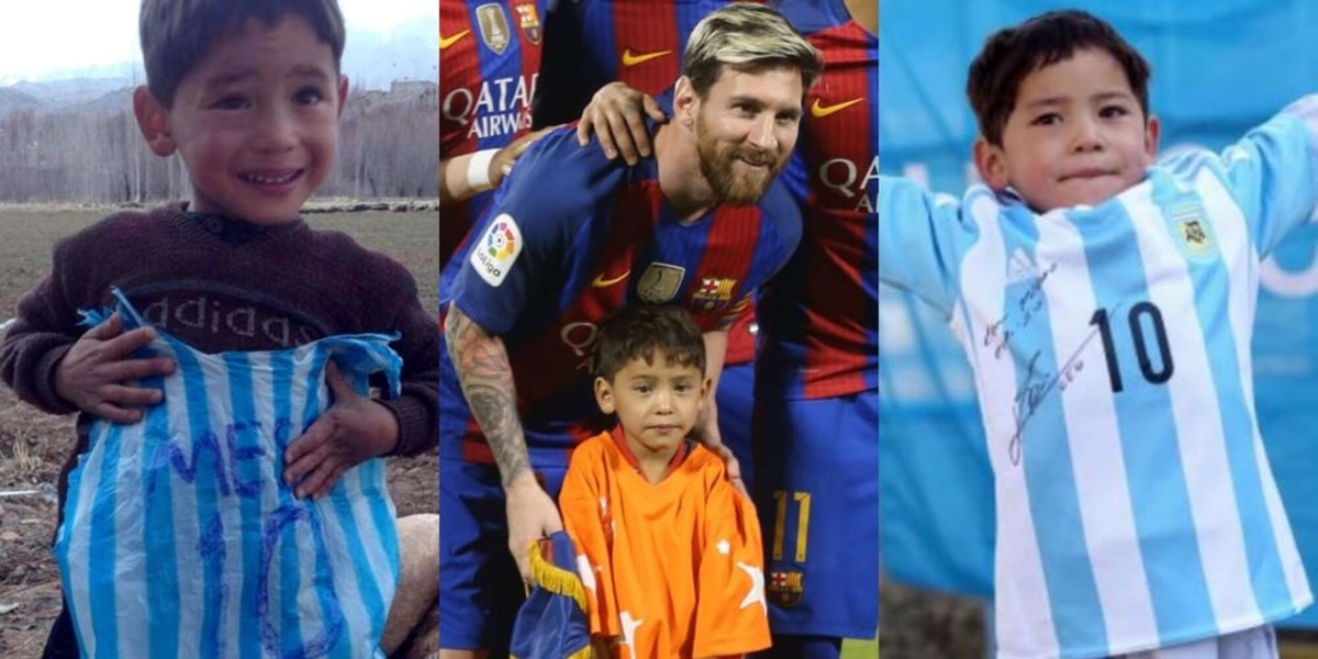 "Messi, sono Murtaza, salvami dai talebani": l'appello del bimbo afghano