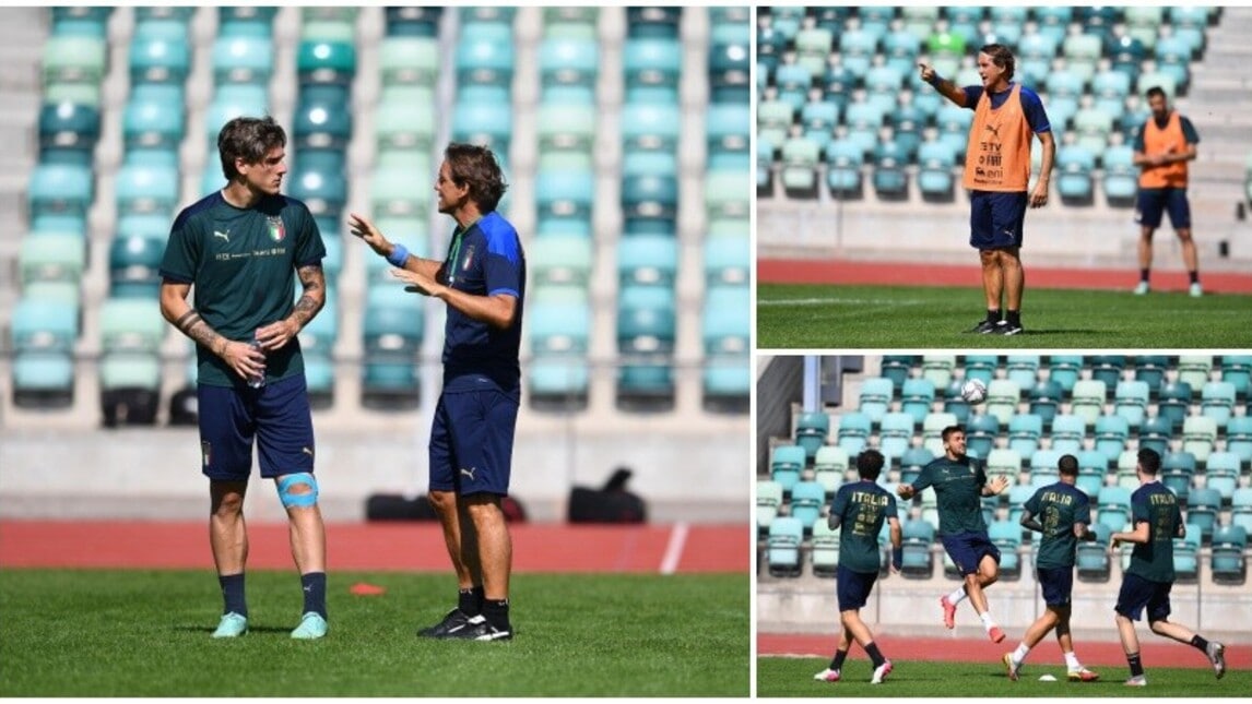 Italia, Mancini punta la Lituania: Zaniolo si scalda