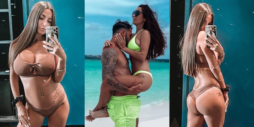 Alessia Macari in dolce attesa: felice e sexy con il suo Kragl