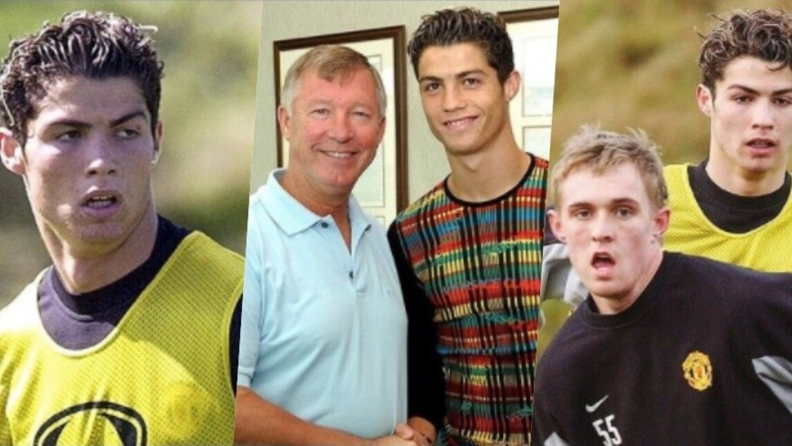 Ronaldo prima e dopo: la trasformazione al Manchester United