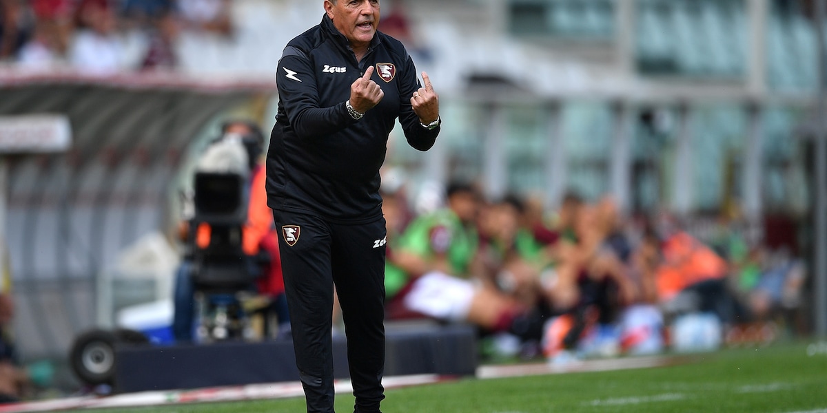 Salernitana, Castori: "Sul 2-0 crollati psicologicamente"