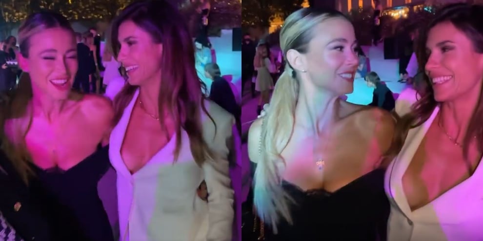 Diletta Leotta e Elisabetta Canalis scatenate a Milano FOTO