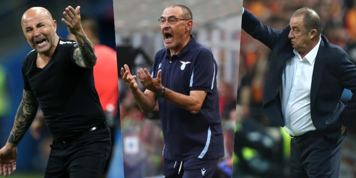 La Lazio e il girone degli allenatori: Sarri sfida Terim-Sampaoli