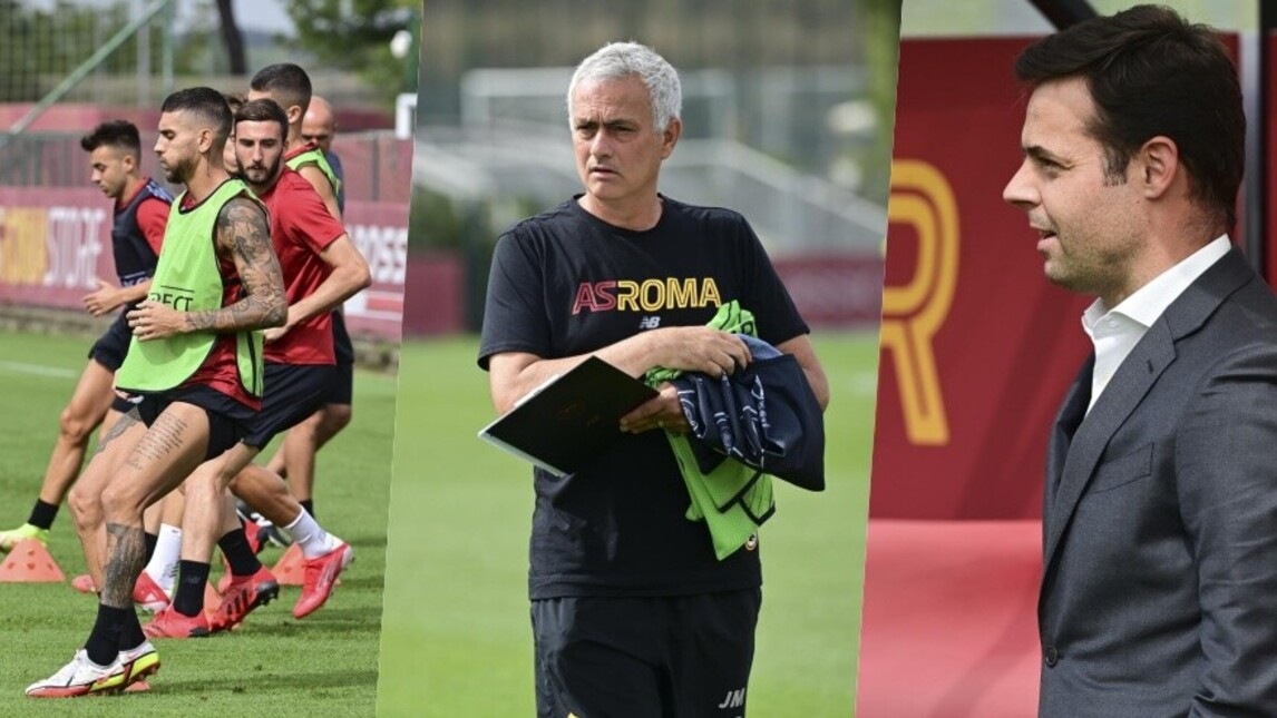 Mourinho studia la Roma anti Cska Sofia e Tiago Pinto osserva