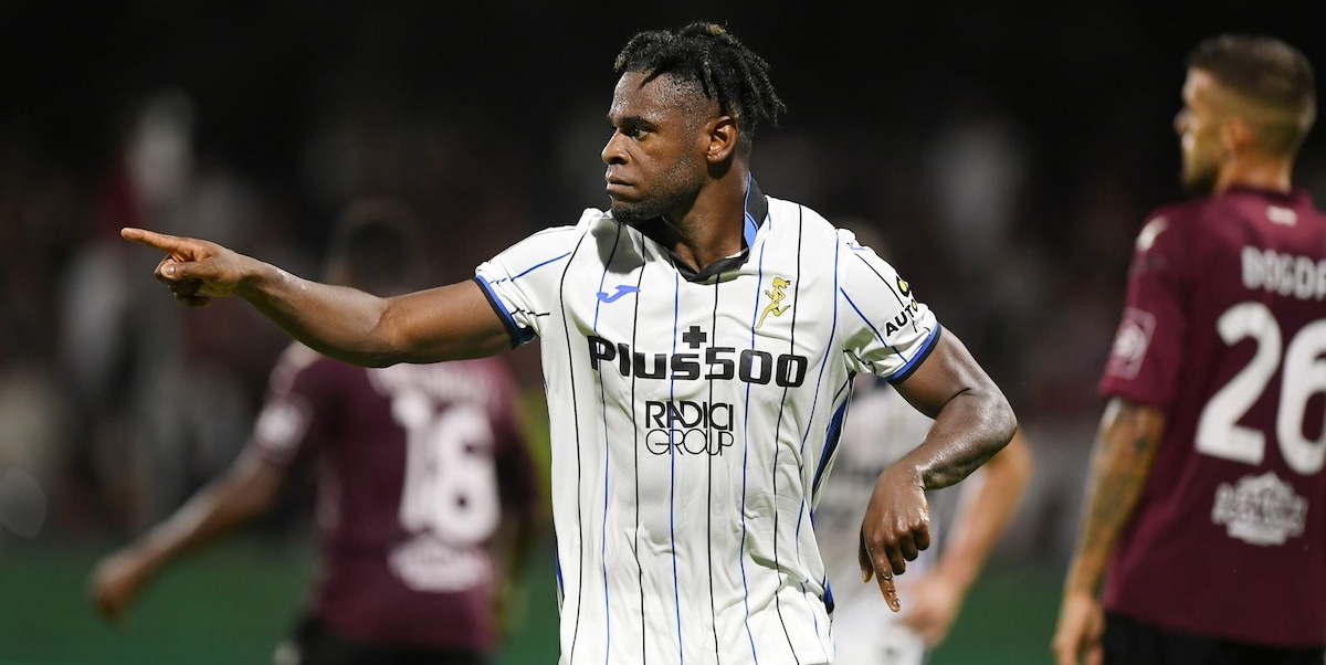 Salernitana-Atalanta 0-1: decide un gol di Zapata al 75'