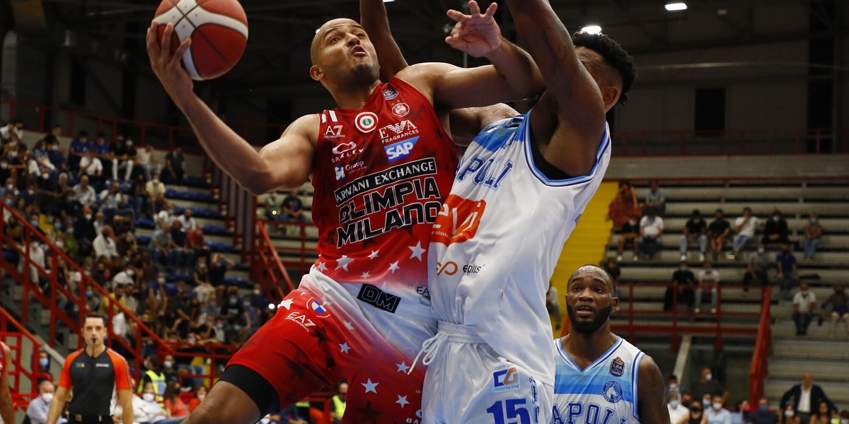 Serie A, Napoli ko 73-63 contro l'Olimpia Milano